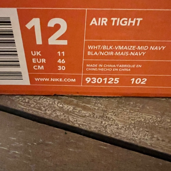 Vintage Nike Air Tight Men’s NIB - Picture 8 of 9